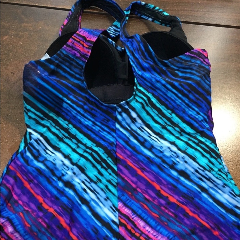 Nwt Swimsuits For All Crossback Sport Size 14 
One Piece chlorine resistant - Picture 4 of 4
